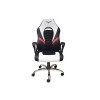 SILLA GAMER TITAN BLANCO SEMI R ECLINABLE SOP METALICO BRAZO ACOJIN Imagen