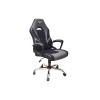 SILLA GAMER TITAN NEGRO SEMI RE CLINABLE SOP METALICO BRAZO ACOJINA Imagen