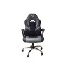 SILLA GAMER TITAN NEGRO SEMI RE CLINABLE SOP METALICO BRAZO ACOJINA Imagen