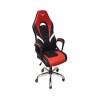 SILLA GAMER TITAN ROJO SEMI REC LINABLE SOP METALICO BRAZO ACOJINAD Imagen