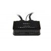 SWITCH CONMUTADOR KVM 2X HDMI USB AUDIO CON CABLES Imagen