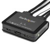 SWITCH CONMUTADOR KVM DE 2 PUE PUERTOS DP USB 4K60HZ - CABLES INTE Imagen