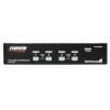 SWITCH CONMUTADOR KVM VGA 4 PUERTOS AUDIO HUB USB PARA RACK Imagen