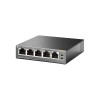 SWITCH DE ESCRITORIO DE 5 PTOS ETHERNET CON 4 PTOS POE  SIN ADMI Imagen