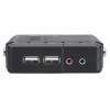 SWITCH KVM 4 PTOS USB Y 4PTOS VGA 3.5MM 1600X900 CON JUEGO CABLES Imagen