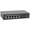 SWITCH POE 5 PTOS 10/100/1000 GIGABIT 4 POE PSE 68W 1 POE PD  26W Imagen