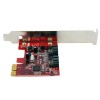 TARJETA ADAPTADOR CONTROLADORA PCI EXPRESS PCIE 2 PUERTOS SATAIII Imagen