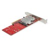 TARJETA ADAPTADORA PCIE 3.0 CON DOBLE X8 PARA M.2 SSD Imagen