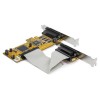 TARJETA ADAPTADORA PCIE - 8 PUERTOS SERIAL RS232 - BAJO PERFIL Imagen