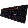 TECLADO MECANICO GAME FACTOR KB G400  SWITCH BLUE  USB  NEGRO Imagen