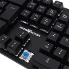 TECLADO MECANICO GAME FACTOR KB G400  SWITCH RED  USB  NEGRO Imagen