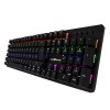 TECLADO MECANICO GAME FACTOR KB G400  SWITCH RED  USB  NEGRO Imagen