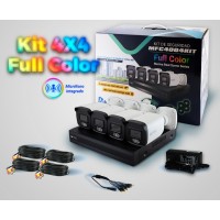 Videovigilancia 4 camaras full color 1080