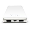 VORAGO POWER BANK PB-401 10 000 MAH 2 PUERTOS USB 1.0A 2.1 BLANCO Imagen