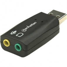 ADAPTADOR CONVERTIDOR TARJETA SONIDO 5.1 USB A 3.5MM