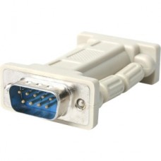 ADAPTADOR CONVERSOR SERIAL DB9 DE MODEM NULO MACHO A HEMBRA grande