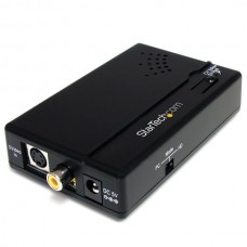 ADAPTADOR CONVERTIDOR AUDIO RCA S-VIDEO COMPUESTO A HDMI    . grande