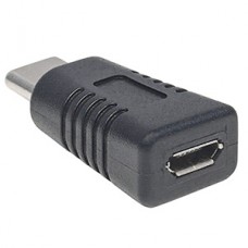 ADAPTADOR CONVERTIDOR USB-C A USB MICRO-B MACHO-HEMBRA grande