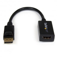 ADAPTADOR CONVERTIDOR VIDEO DISPLAYPORT A HDMI DP PASIVO    . grande