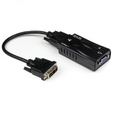 ADAPTADOR CONVERTIDOR VIDEO DVI A VGA DVI-D A HD15 CABLE    . grande