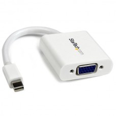 ADAPTADOR CONVERTIDOR VIDEO MINI DISPLAYPORT A VGA BLANCO   . grande