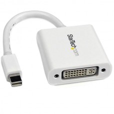 ADAPTADOR CONVERTIDOR VIDEO MINI DISPLAYPORT DP A DVI BLANCO. grande