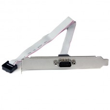 ADAPTADOR DE BRACKET SERIAL DB9 RS232 A IDC10 DE TARJETA MAD.E grande