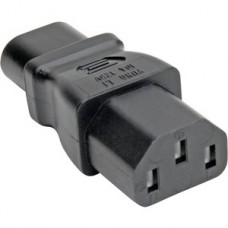 ADAPTADOR DE CABLE DE ALIMENTACIÓN C8 A IEC C13 NEGRO grande