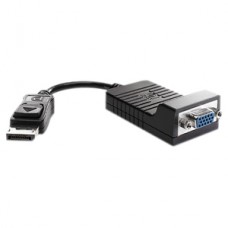 ADAPTADOR DE VIDEO HP DISPLAY PORT MACHO A VGA HEMBRA NEGRO grande