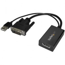 ADAPTADOR DVI A DISPLAYPORT ALI MENTADO POR USB CONVERTIDOR grande