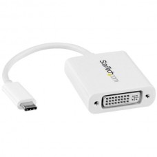 ADAPTADOR GRAFICO USB-C A DVI USB 3.1 TYPE-C BLANCO           . grande