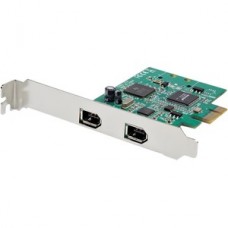 ADAPTADOR TARJETA FIREWIRE PCI E 2 PUERTOS - CHIPSET TI TSB82AA2 grande