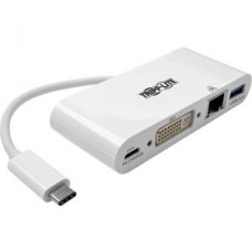 ADAPTADOR USB 3.1 A DVI USB-A CARGA USB-C Y GIGABIT ETHERNET grande