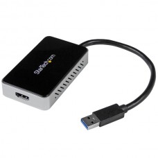 ADAPTADOR VIDEO EXTERNO USB 3.0 A HDMI CON HUB 1 PUERTO USB . grande