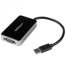 ADAPTADOR VIDEO EXTERNO USB 3.0 A VGA CON HUB 1 PUERTO USB  . grande