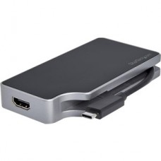 ADAPTADOR VIDEO USB C PD USB TIPO C 4K 60HZ GRIS ESPACIAL grande