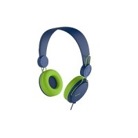 AUDIFONO CON MICROFONO AZUL CON VERDE AUDIFONO CON MICROFONO AZUL CON VERDE