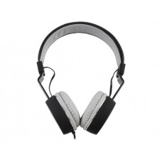 AUDIFONO NACEB GRIS/NEGRO MICRO FONO 3 5 SONIDO HQ DIADEMA HEADSET grande