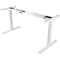 BASE ELECTRICA PARA ESCRITORIO DE ALTURA AJUSTABLE BLANCA