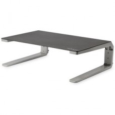 BASE SOPORTE PARA MONITOR DE ALTURA AJUSTABLE - ACERO/ALUMINIO grande