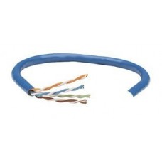 BOBINA CABLE UTP DE RED CAT5E CCA ROLLO 305M SOLIDA AZUL grande