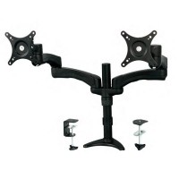BRAZO ARTICULADO DE 2 MONITOR SOPORTE CON MASTIL PARA MESA BRAZO ARTICULADO DE 2 MONITOR SOPORTE CON MASTIL PARA MESA