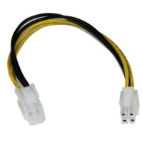 CABLE 0.2M EXTENSOR ATX 12V 4 PINES ALIMENTACION MACHO A HEMBR. CABLE 0.2M EXTENSOR ATX 12V 4 PINES ALIMENTACION MACHO A HEMBR.