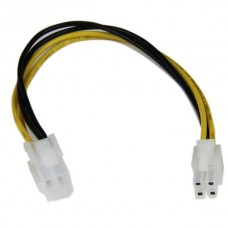 CABLE 0.2M EXTENSOR ATX 12V 4 PINES ALIMENTACION MACHO A HEMBR. grande