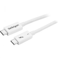 CABLE 0.5M THUNDERBOLT 3 USB-C BLANCO COMPATIBLE DISPLAYPORT grande