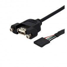 CABLE 0.9M USB 2.0 MONTAJE EN PANEL CONEXION A PLACA MADRE    . grande