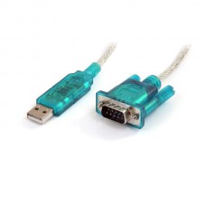 CABLE 0.9M USB A PUERTO SERIAL RS232 DB9 PC MAC LINUX          . grande