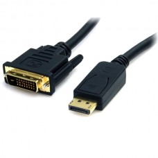 CABLE 1.8M ADAPTADOR VIDEO DP DISPLAYPORT MACHO A DVI-D MACHO . grande