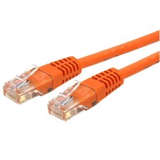 CABLE 1.8M RED UTP RJ45 CAT6 ETHERNET GIGABIT MOLDEADO NARANJ. grande