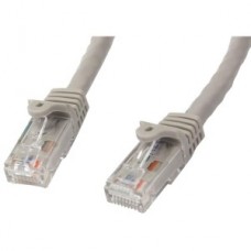 CABLE 10M GRIS DE RED GIGABIT CAT6 ETHERNET RJ45 SNAGLESS grande